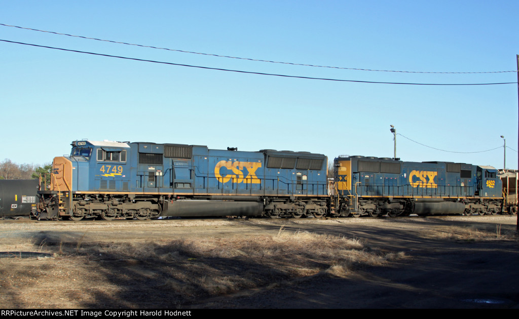 CSX 4749 & 4502 will power train F741